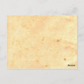 ボヘミアンハート、バラ、鳥、およびバナ結婚ーズ ポストカード (裏面)