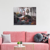 "ボヘミアンバスブリス – フェアリーとエレガンスフェミニン キャンバスプリント (インサイチュ (リビング))