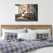 ボヘミアンバスブリス – フェアリーフェミニンとエレガンス» キャンバスプリント (インサイチュ (寝室))