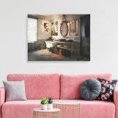 ボヘミアンバスブリス – フェアリーフェミニンとエレガンス» キャンバスプリント (インサイチュ (リビング))