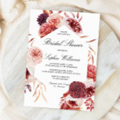 ボヘミアンバラマルサラブライダルシャワー 招待状