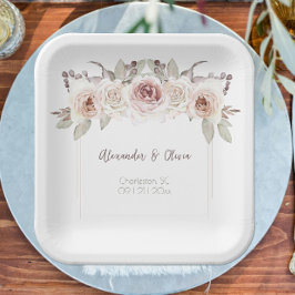 ボヘミアンバラ結婚ズ ペーパープレート