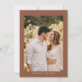 ボヘミアンパンパスグラスの写真 ウェディング 招待状 (裏面)