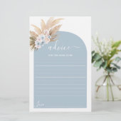 ボヘミアンパンパスグラスアドバイスのためのママはカードになる (スタンド正面)