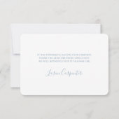 ボヘミアンパンパスグラスボーイサンキューカード サンキューカード (裏面)