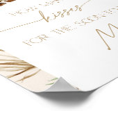 ボヘミアンパンパスグラス何人のキス ポスター (角)