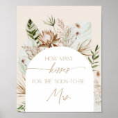 ボヘミアンパンパスグラス何人のキス ポスター (正面)