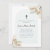 ボヘミアンパンパスグラス確認 招待状 (正面)