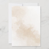 ボヘミアンパンパストロピカルグラスベビーシャワーブランチ 招待状 (裏面)