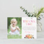 ボヘミアンパンプキンバラ秋バースデーパーティー写真 サンキューカード (スタンド正面)