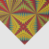 ボヘミアンヒッパイレッドイエローヴィンテージ部族 薄葉紙 (詳細)