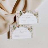 ボヘミアンビーチ推測いくつのキスブライダルゲーム エンクロージャーカード