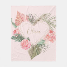 ボヘミアンピンクモノグラムカスタム