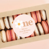 ボヘミアンピンクワンデイジー1歳 ラウンドシール