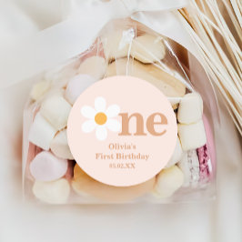 ボヘミアンピンクワンデイジー1歳 ラウンドシール