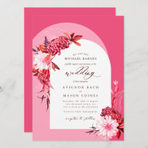 ボヘミアンピンク秋フローラアーチフォト結婚ズ