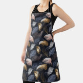 ボヘミアンフェザーオールオーバープリントエプロン エプロン (インサイチュ)