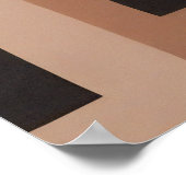 ボヘミアンフェミニンイラストレーション ポスター (角)