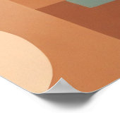 ボヘミアンフェミニンイラストレーション ポスター (角)