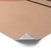 ボヘミアンフェミニンイラストレーション ポスター (角)