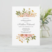 ボヘミアンフラワーの母の日ブランチ 招待状 (スタンド正面)