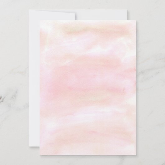 ボヘミアンフラワーズパーティーライクアパンダ誕生日 招待状 (裏面)