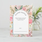 ボヘミアンフラワーディーパーレッフルチケット招待状 招待状 (スタンド正面)