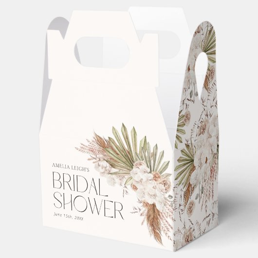 ボヘミアンフラワー＆フェザーシャワー フェイバーボックス (オープン)