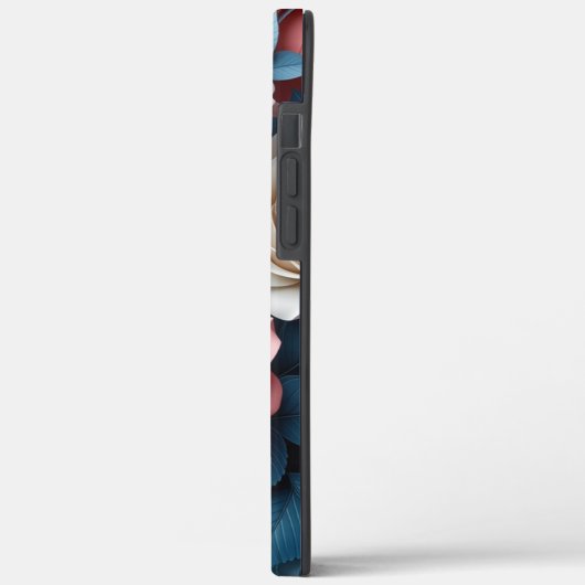 ボヘミアンフローラアートあなたの愛のための完璧なギフト Case-Mate iPhoneケース (裏面 / 左)