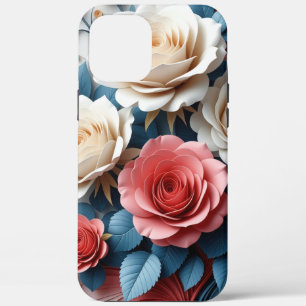 ボヘミアンフローラアートあなたの愛のための完璧なギフト iPhone 12 PRO MAX ケース
