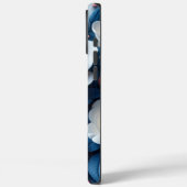 ボヘミアンフローラアートがギフトに最適タフ Case-Mate iPhoneケース (裏面 / 左)