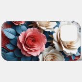 ボヘミアンフローラアートタフ完璧なギフト Case-Mate iPhoneケース (裏面 (横))