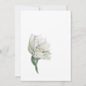 ボヘミアンフローラブライダルシャワー招待 招待状 (裏面)