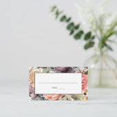 ボヘミアンフローラブーケウォータカラー プレイスカード (スタンド正面)