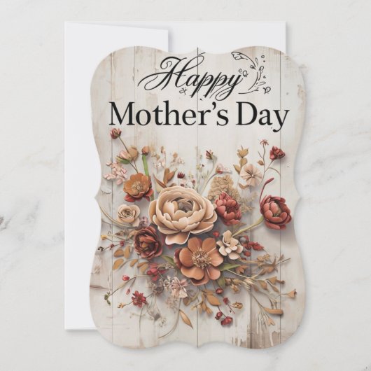 ボヘミアンフローラマザーズデイカード (正面)
