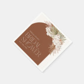 ボヘミアンフローラ&フェザーシャワー スタンダードカクテルナプキン (角)