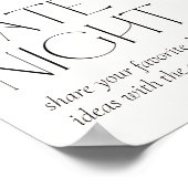 ボヘミアンフローラ&フェザーズデイトナイト ポスター (角)