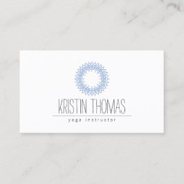 ボヘミアンブルーサンマンダラヨガ 名刺