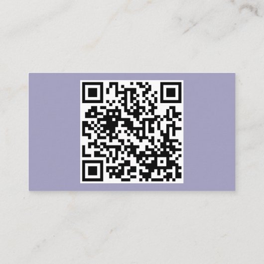 ボヘミアンブルーバイオレット結婚フローラ詳細 エンクロージャーカード (裏面)