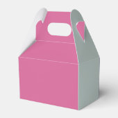 ボヘミアンブルーボホお洒落ワイルドフラワー結婚ズ フェイバーボックス (裏面サイド)