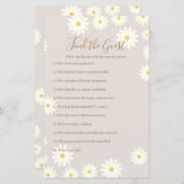 ボヘミアンホワイトデイジーフローラザゲスト (正面/裏面)