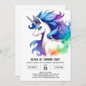 ボヘミアンホースオンライン誕生日 招待状 (正面/裏面)