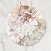 ボヘミアンボタニカル ウェディング サンクス フェイバータグ (裏面)