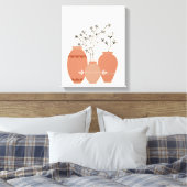 ボヘミアンボホアート抽象芸術ストレッチキャンバス印刷 キャンバスプリント (インサイチュ (寝室))