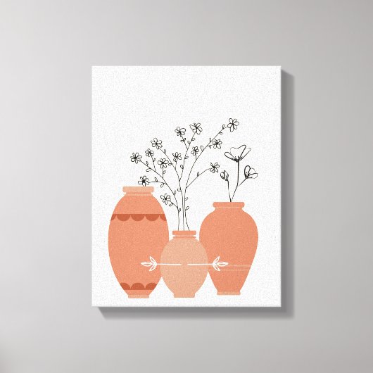 ボヘミアンボホアート抽象芸術ストレッチキャンバス印刷 キャンバスプリント (正面)