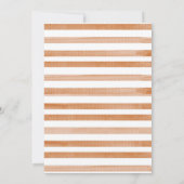 ボヘミアンボホパンパスグラスベビーシャワー 招待状 (裏面)