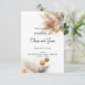 ボヘミアンボホーベージュ 招待状 (スタンド正面)