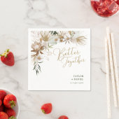 ボヘミアンボホ結婚のデコールナプキンス スタンダードカクテルナプキン (インサイチュ)