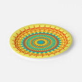 ボヘミアンマンダラ紙プレート ペーパープレート (アングル)