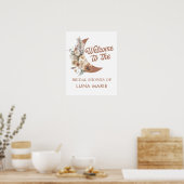 ボヘミアンムーンブライダルシャワーのお出迎えポスター ポスター (キッチン)